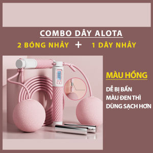 Dây nhảy thể dục ALOTA D26 thông minh đếm số vòng chuyển đổi thành calo dây nhảy không dây lõi thép chống xoắn dây nhảy có tay cầm kèm vân kim cương chống trơn trượt lỗi 1 đổi 1 shop MANIA