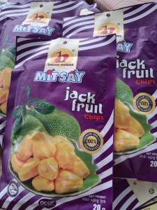 ขนุนอบกรอบ ผลไม้อบกรอบ/ผลไม้แห้ง มีความหอมหวานกำลังดีอร่อย