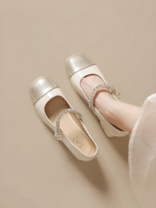Josiny | French Mary Jane Peep Toe Heels Spring