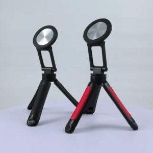 Portable Magnetic Tripod Carabiner Cell Phone Stand Desk Photography Mount Bracket Universal Accessories For Smartphone