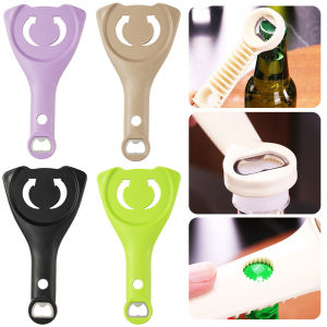 Upgrade 4 In 1 Multi-Purpose Jar Opener Adjustable Non Slip Manual Lid Remover For Weak Hands Seniors Effortless Kitchen Tool