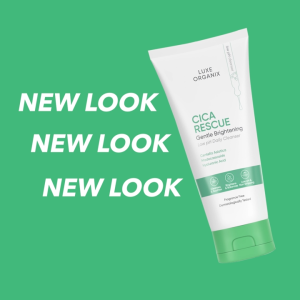 Luxe Organix Cica Rescue Gentle Brightening Cleanser 150g
