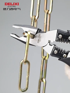 อุตสาหกรรม คีมปอกสายไฟ 6นิ้ว คีม คีมปากแหลมคีมปากแหลม คีมอเนกประสงค์ คีมช่างไฟฟ้า กันสนิม สำหรับช่าง ครบทุกฟังก์ชั่น คีมปลอกสายไฟ คีมตัดสายไฟ คีมปอกสายไฟ ตัดได้ทั้งสายอ่อนและสายแข็ง คีมปากจิ้งจก คีมสายไฟ คีมปากจระเข้ คีมปากเฉียง