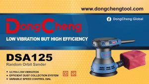 Mesin Amplas Bulat Orbital Sander DSA 125 DongCheng DSA125