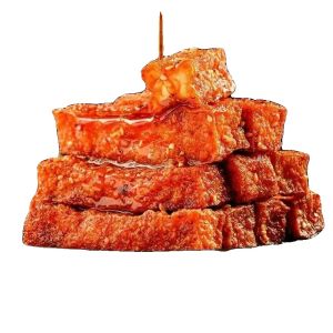 Jinfu Yuan Tiger Skin Dried Bean Curd Jin Dao Hand Tear Spiced Dried Bean Curd Spicy Internet Celebrity Snacks Hunan Specialty Small Package a Whole Box