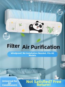 MMZECE | Air Conditioner Deflector Baffle For New Mothers Avoiding Direct Wind