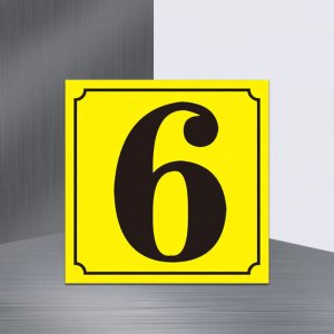 YUANTANG | Warehouse Factory Number Signage Unit Doorplate