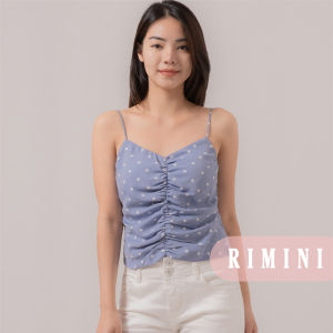 RIMINI - Atasan Wanita Tangtop Holiday Polkadot XS-XL - Cathea Polkadot Top 82512