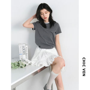 Lace Patchwork Design Shoulder Straight Casual Shirt