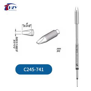 HZY C245 series Soldering Iron Tips I/IS/K/SK/939/945/966 Universal T245 Handle for T245 Soldering Station Phone Repair Tools
