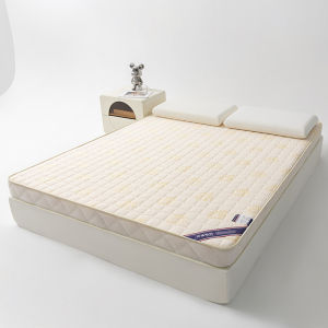 ที่นอนยางพาราทรงจำ ที่นอน Tatami แบบอเนกประสงค์ สำหรับผู้ใหญ่ ที่นอนยางพาราธรรมชาติ ผ้าฝ้ายโพลีเอสเตอร์ ระดับคุณภาพดี