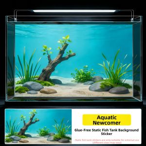 KEERMAN | 5D Stereoscopic High-Definition Background Sticker Black