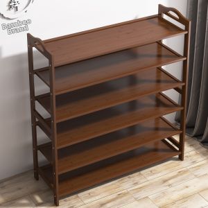 Non-Solid Wood Multi-Layer Dustproof Door Storage Shoe Rack