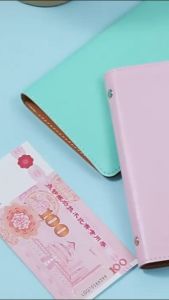 100 Days Envelope Challenge Budget Binder Money Savings Notebook Cash Storage Book Money