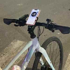 Vibration-Resistant Bicycle Phone Mount Aluminum