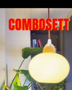 (Đèn 3 chế độ) Đèn chùm hồng Đèn treo thả trần decor phòng ngủ bàn trang điểm hình trái hồng chất liệu cao cấp