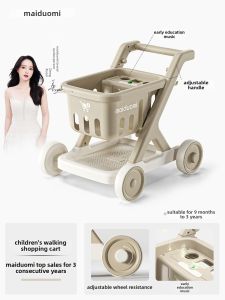 maiduomi | Fruit Market Role Play Large Childrens Shopping Cart