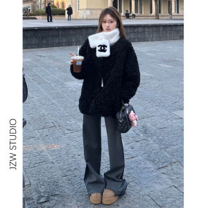 American Grey Low Waist Flared Suit Pants Women Spring New Loose Slimming Drapey Casual Pants Long Straight Leg Trousers