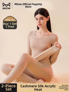 MiiOW | Thickened Warmth Thermal Underwear Cashmere Silk