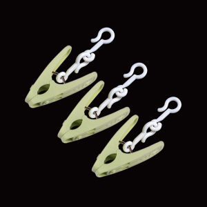 คลิปเครื่องซักผ้าพลาสติก S-Hook แผ่นกลมที่สามารถเปลี่ยนได้ ชั้นวางเสื้อผ้ากันลม ถุงเท้าและชุดชั้นในสําหรับใช้ในบ้าน