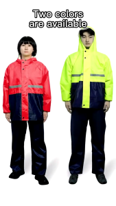 【COD】 Universal Raincoat Set Waterproof Raincoats Set for Motorcycle Rider Men Raincoats Waterproof Rain Jacket