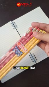 VIS-1 - Pensil 2B Polkadot P-779 / Petelot / Pencil / 2B Pencil / Pensil 2B / 12pcs