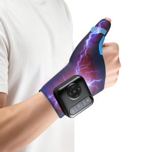 Tech Love Wrist and Thumb Brace Heated Support Wrap with Massage for Hand and Wrist Joint Relaxation
