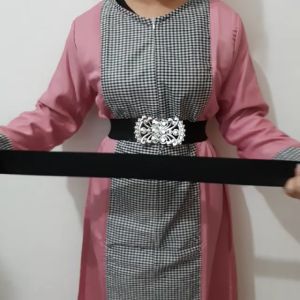 Belt elastis trendy ikat pinggang karet melar strecht gesper wanita fashion