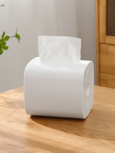 Hộp Đựng Giấy Vệ Sinh Để Bàn Phòng Khách Hộp Đựng Giấy Để Xe Hộp Đựng Giấy Bọc Thép Sáng Tạo Thiết Kế Khe Hở Cho Nhà Bếp