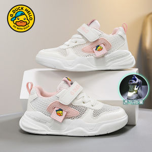 Breathable Hollow out Design Sports Shoes for Girls Summer New Style Single Face Hollow White Shoes Comfortable Mesh Footwear