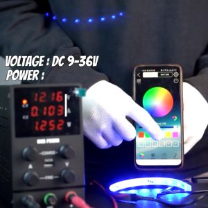 Lampu Demon Devil Eyes Projie Biled RGB Matrix Hp Android/Ios Bluetooth App