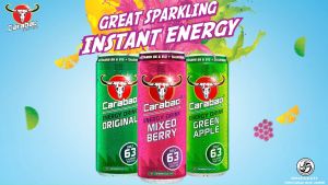 Sparkling Energy Drink (Mixed Berry) 12 x 330ML