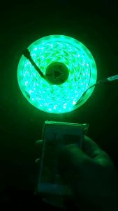 5 MÉT LED DÂY RGB NHIỀU MÀU KO BỌC SILICON