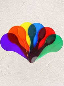 Rainbow Colored Glass Beads Color Recognition Toys for Kindergarten Children Cognitive Learning Visual Perception Toys