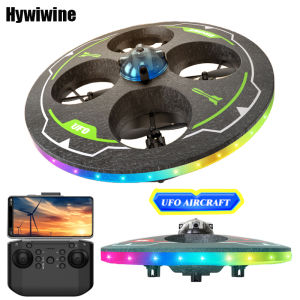Drone with Camera Foam UAV Ufo Intelligent Obstacle Avoidance Aerial Aircraft 2.4G 4CH Mini RC Helicopter Dron Toys for Kids