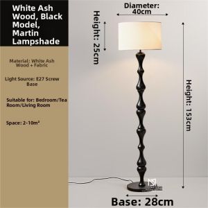 Vintage French Mid-Century Elegance Floor Lamp