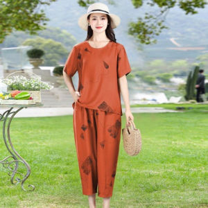 jeagutt | Thin Cotton Linen Womens Summer Outfit 40-50 Years