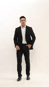 Jas Blazer Pria Formal Slimfit Kancing Dua Jas Untuk Kerja Kantor Nikah Pengantin Pria Kualitas Tailor Bahan Premium High Quality