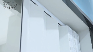 【COD】ประตูพับ PVC ประตูพับซ่อน ประตูกั้นห้อง ฉากกั้นห้อง PVC การออกแบบปิดขอบ ฉากกั้นแอร์ ประตูพับพีวีซี ประตูบานเลื่อน