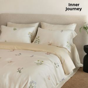 Summer Floral Tencel Bed Set 60s