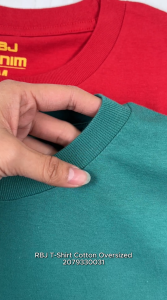 RBJ T-Shirt Cotton Oversized Pria 2079330031