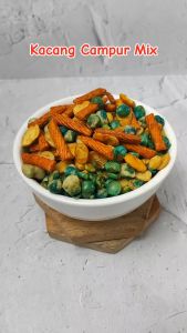 KACANG CAMPUR MIX 1KG PEDAS MANIS GURIH CEMILAN SNACK MURAH