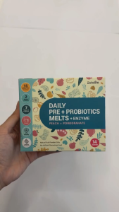 Estalife Daily Pre+Probiotics Melts | 15 Billion CFU + Inulin + Bromelain | 肠道保健