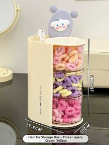Rotatable Dustproof Cosmetics Organizer