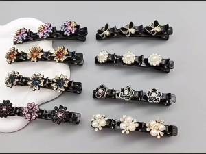 Butterfly Braided Hair Clip for Women Elegant Temperament Side Clip Fashion Girl Hairpin Hair Accessories Duckbill Clip