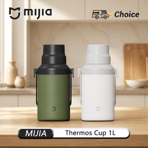 NEW MIJIA 1L Insulated Vacuum Water Cup High-capacity 316 Stainless Steel Liner Long-Lasting Lock Cold 24 Hours Keep Warm