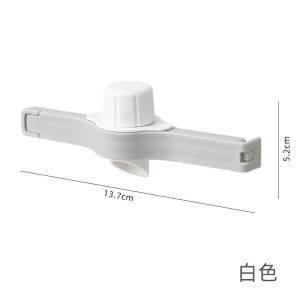 Kitchen Plastic Sealing Clamp Food Preservation Bag Moisture Proof Seal Clip Long Nose Clamp for Milk Powder Tea Snacks