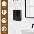 Liquid Soap Dispenser No Drill Wall Mounted Triple Shower Shampoo and Conditioner Dispenser for Home Hotel Bathroom Accessories. 