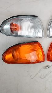 [READY STOCK] DEPO LUCID Mitsubishi Lancer CB1 EVO123 EVO 1 2 3 Corner Lights Indicator Lamp Lampu Signal (Amber/White)