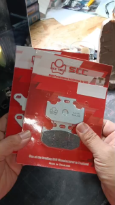 ผ้าเบรคหน้าหลัง เอ็มที15อา15/ผ้าเบรค รุ่น R 15ปี17/MT 15/XSR 155 ( มีแยกจำหน่าย) ผ้าเบรคดิส หน้าหลัง XSR งานไทย เกรดศูยร์